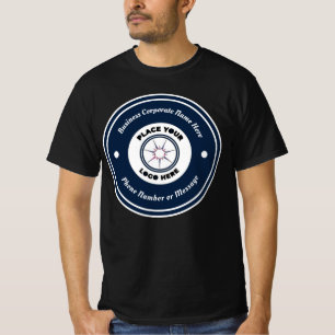 Camiseta Logotipo Personalizado de Empresa Funcionário Equi