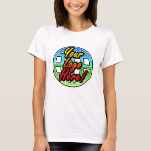 Camiseta Logotipo personalizado de imagem de Solteiro unifo