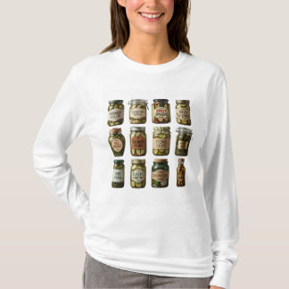 Camiseta Logotipo Personalizado de Marca de Picles -