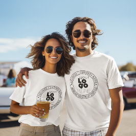 Camiseta Logotipo personalizado Modelo de descanso para cam