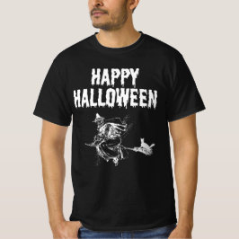 Camiseta Logotipo Personalizado | Nome, Bruxa Voadora e um 