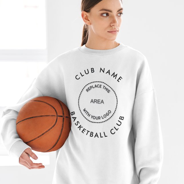 Camiseta Logotipo Personalizado Nome do Clube de Basquete G (Criador carregado)
