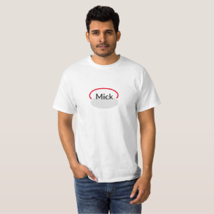Camiseta Logotipo personalizado simples e elegante aqui