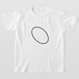 Camiseta Logotipo personalizado simples e elegante aqui, em