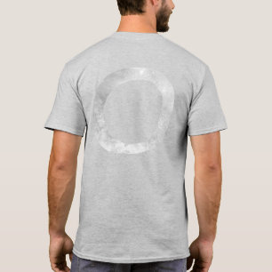 Camiseta Logotipo personalizado simples e elegante aqui emp