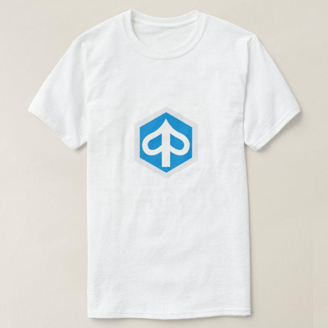 Camiseta Logotipo Piaggio (Frente do Design)