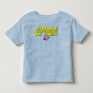 Camiseta Logotipo Pop Supergirl