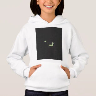 Camiseta logotipo preto e verde com carrinho de compro