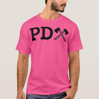Camiseta Logotipo preto PDAxe