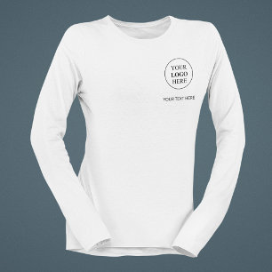 Camiseta Logotipo Promocional Personalizado – Sem Pedido Mí