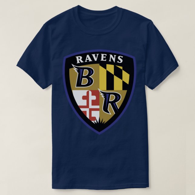 CAMISETA LOGOTIPO RAVENS (Frente do Design)