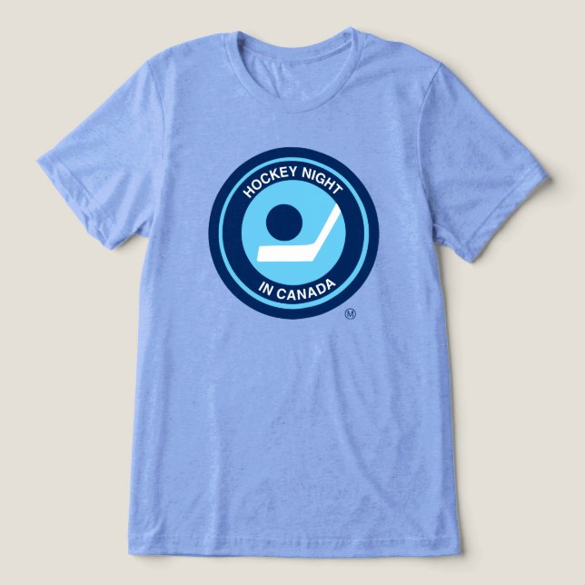 Camiseta Logotipo Retro da Noite de Hóquei CBC (Design frontal)