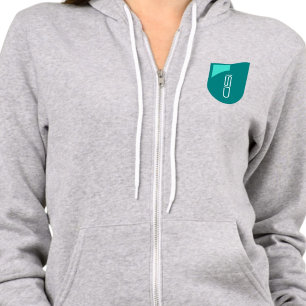 Camiseta Logotipo Retro Turquesa Feminino ISD