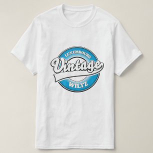 Camiseta Logotipo Retro Wiltz Luxembourg