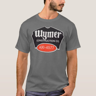Camiseta Logotipo retrovisor de construção Wymer AXI