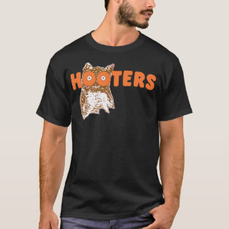 Camiseta Logotipo retrovisor do Hooters