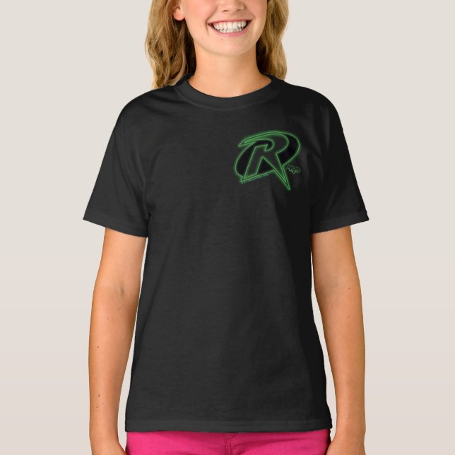 Camiseta Logotipo Robin dos Cavaleiros Gotham (Frente)