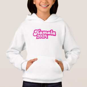 Camiseta Logotipo rosa feminino Kamala Harris 2024