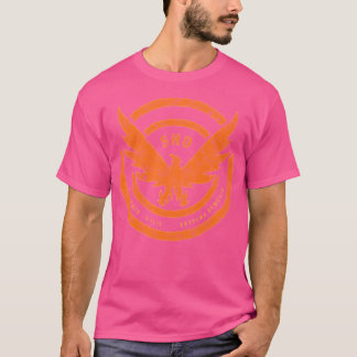 Camiseta Logotipo Shd da Divisão em Laranja