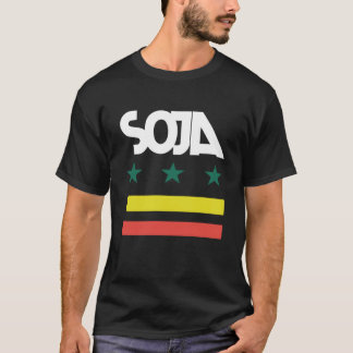 Camiseta Logotipo SOJA Música Arte Design Classic
