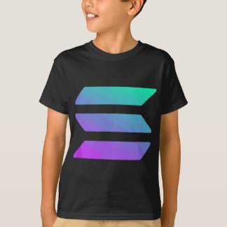 Camiseta Logotipo Solana A Regra Crypto To É Logotipo Cript