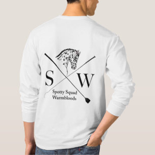 Camiseta Logotipo SSW Creme traseiro