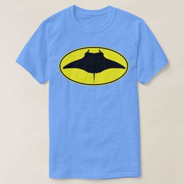 Camiseta Logotipo Stingray Manta Ray (Frente do Design)