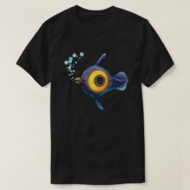 Camiseta Logotipo Subnautica Clássico (Frente do Design)