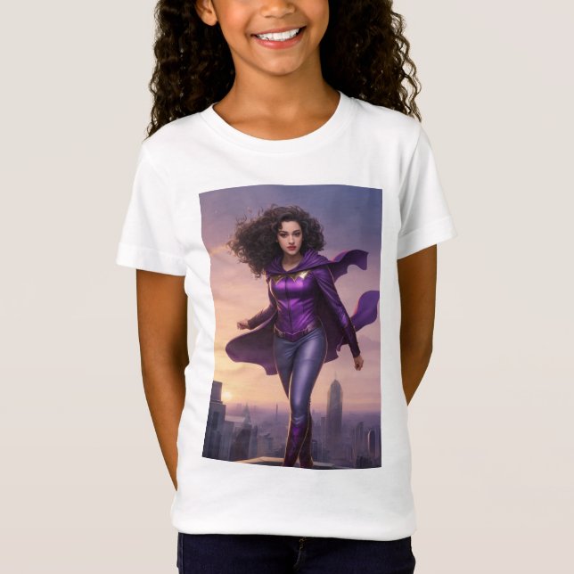 Camiseta Logotipo SuperGirl (Frente)