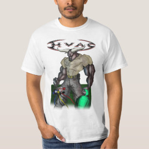 Camiseta Logotipo superior do HVAC Bull 2006