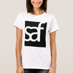 Camiseta Logotipo T do SAF (parte dianteira & parte
