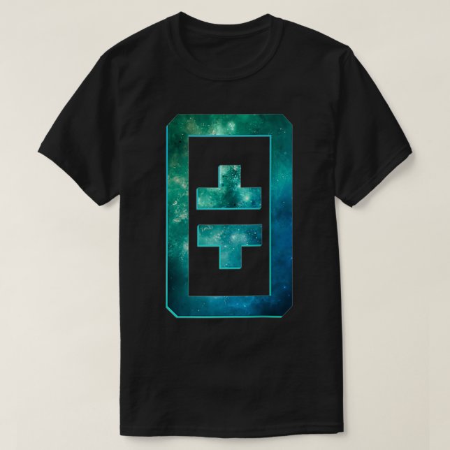 Camiseta Logotipo THETA - Criptomoeda (Frente do Design)