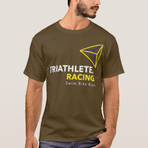 Camiseta Logotipo Triathlon Triângulo
