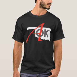 Camiseta Logotipo variável do estilo/cor AOK