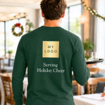 Logotipo Verde Natal Equipe de Serviço de Alegria