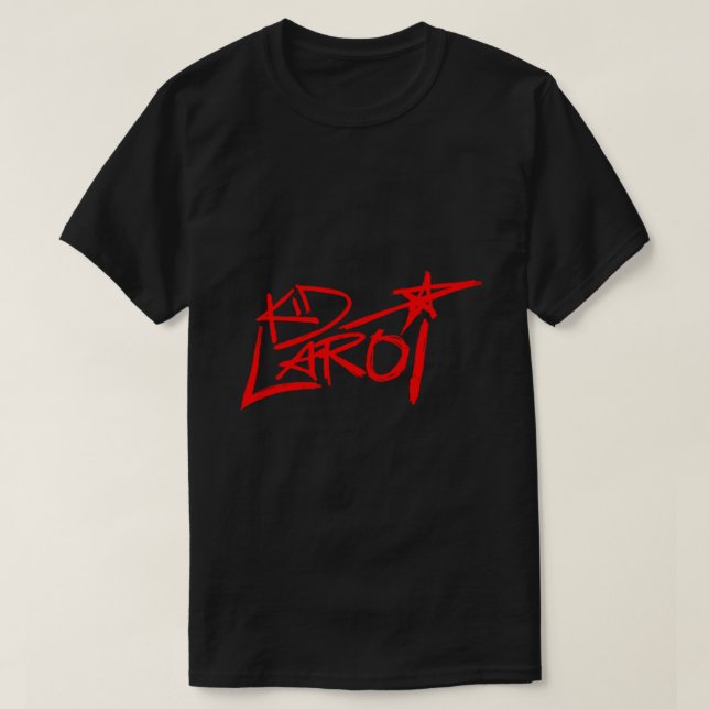 Camiseta Logótipo vermelho do garoto laroi Essential T-Shir (Frente do Design)
