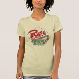 Camiseta Logotipo vermelho do Pop