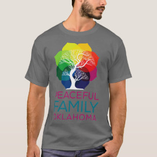 Camiseta Logotipo Vertical de Oklahoma para Família Pacífic