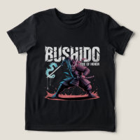 Logotipo Vetorial de Anime de Guerreiro Samurai Bu