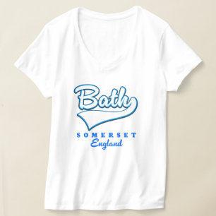 Camiseta logotipo viagem Bath Somerset
