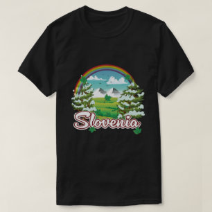 Camiseta Logotipo Viagem da Eslovênia