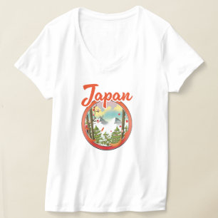 Camiseta Logotipo viagem do Japão
