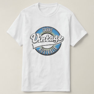Camiseta Logotipo vintage de Cairns Austrália.