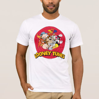 Camiseta Logotipo Vintage de Caracteres LOONEY TUNES™