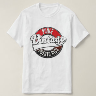Camiseta Logotipo vintage de Ponce Porto Rico