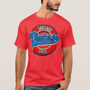Camiseta Logotipo Vintage do Chile