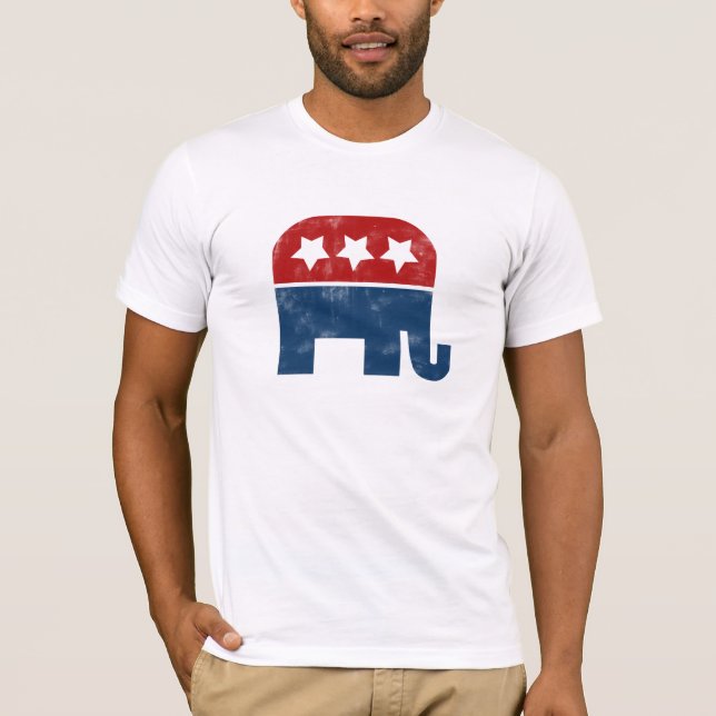 Camiseta Logotipo Vintage GOP (Frente)
