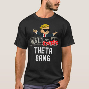 Camiseta Logotipo Wallstreetbets Theta Gang