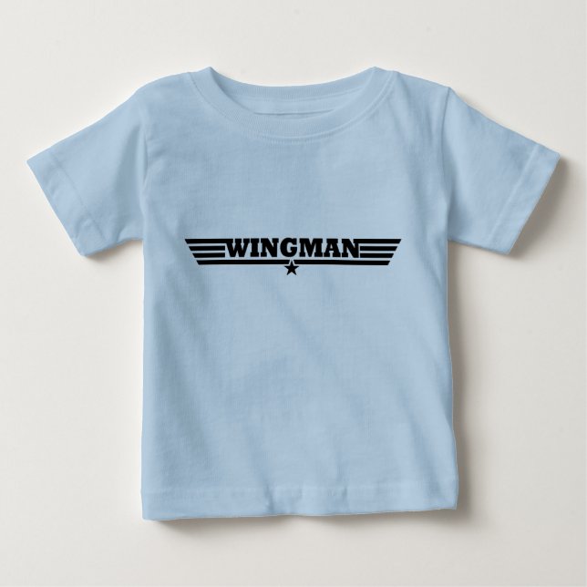 Camiseta Logotipo Wingman Wings (Frente)