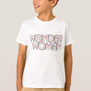 Camiseta Logotipo Wonder Rainbow